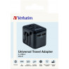 Verbatim 49543 adaptateur prise d'alimentation Universel Noir