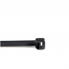 StarTech.com Colliers de Serrage 25 cm Noirs - Largeur 4 mm - Diam. faisceau 68 mm - Résistance traction 22 kg - Fermeture gli