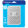 Verbatim Disque dur portable USB Store 'n' Go 3.0, 2 To, Argenté