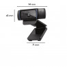 Logitech 960-001055 webcam 3 MP 1920 x 1080 pixels USB 2.0 Noir