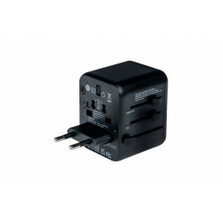 Verbatim 49544 adaptateur prise d'alimentation Universel Noir