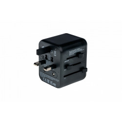 Verbatim 49544 adaptateur prise d'alimentation Universel Noir