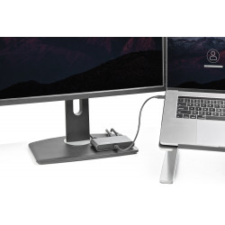 StarTech.com Mini Dock Thunderbolt 3 - Station d'Accueil Portable pour Deux Écrans avec HDMI 4K 60Hz, 2 x Hub USB-A (3.0/2.0),