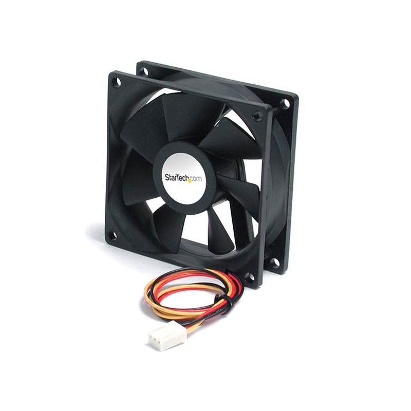StarTech.com High Air Flow 9.25 cm Dual Ball Bearing Case Fan with TX3 Connector Boitier PC Ventilateur Noir