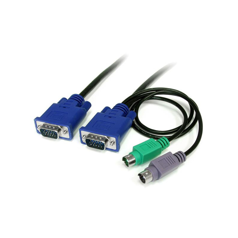 StarTech.com Câble pour Switch KVM VGA avec PS/2 3 en 1 - 1.80m