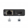 StarTech.com Adaptateur Multiport USB-C - Mini Station d'Accueil USB-C avec 4K HDMI - 60W Power Delivery Pass-Through, GbE, 2x 