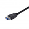 StarTech.com Câble d'extension noir SuperSpeed USB 3.0 A vers A 1 m - M/F