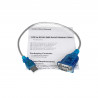 StarTech.com Câble Adaptateur USB vers Série DB9 RS232 - Mâle / Mâle