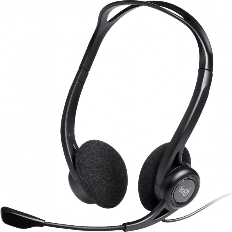 Logitech 981-000100 écouteur/casque Avec fil Arceau Appels/Musique USB Type-A Noir