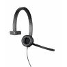 Logitech 981-000571 écouteur/casque Avec fil Arceau Bureau/Centre d'appels USB Type-A Noir