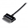 StarTech.com Câble Connecteur Dock vers USB pour Samsung Galaxy Tab 3 m - Noir