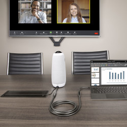 StarTech.com Câble USB-C Actif de 3m, USB 10Gbps, 60W (3A) Power Delivery, 8K 60Hz/4K 144Hz DP Alt Mode, Long Cordon USB C - C