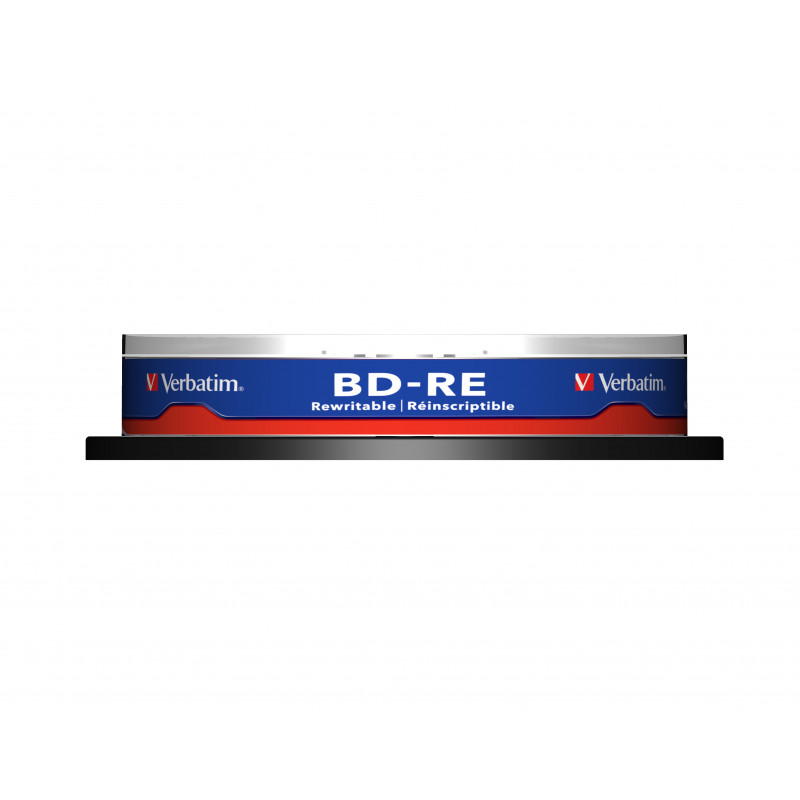 Verbatim BD-RE SL 25GB 2x 10 Pack Spindle 25 Go 10 pièce(s)