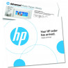 HP Papier photo à finition glacée Advanced, 65 lb, 4 x 12 pouces (101 x 305 mm), 10 feuilles