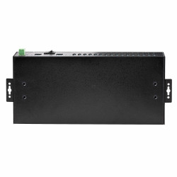 StarTech.com Hub Industriel à 16 Ports USB 5Gbps avec Adaptateur d'Alimentation, Boîtier Métallique, Montable, Protection ES