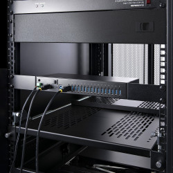 StarTech.com Hub Industriel à 16 Ports USB 5Gbps avec Adaptateur d'Alimentation, Boîtier Métallique, Montable, Protection ES
