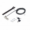 StarTech.com Lot de 10 Antivols à Double Accès pour Ordinateur Portable, Câble de Sécurité de 2m à Clé et à Combinaison