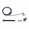 StarTech.com Lot de 25 Antivols Universels de 2m pour Ordinateur Portable, Serrure Universelle à Clé Maîtresse, Sécurité I