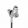 StarTech.com Lot de 25 Antivols Universels de 2m pour Ordinateur Portable, Serrure Universelle à Clé Maîtresse, Sécurité I