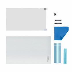 StarTech.com Filtre de Confidentialité pour Écran Tactile 16:10 de 12,1 Pouces, Filtre Antireflet/Anti Lumière Bleue, Protec