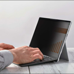 StarTech.com Filtre de Confidentialité pour Surface 12,4", Surface Go 1/2/3, 4 Directions, Portrait/Paysage, Filtre Tactile, A