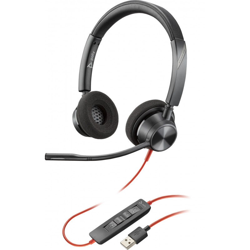POLY Casque Blackwire 3320 USB-A