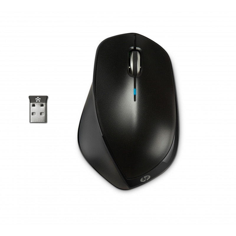 HP Souris sans fil (noir métallisé) X4500