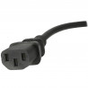 StarTech.com PXT101UK câble électrique Noir 1,8 m BS 1363 Coupleur C13