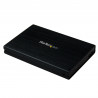 StarTech.com Boîtier USB 3.0 externe pour disque dur de 2,5" SATA III avec support UASP - Boîtier HDD / SSD 2,5" - Aluminium