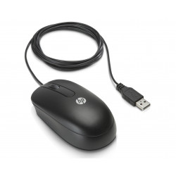 HP USB Optical Scroll Mouse souris Bureau Ambidextre USB Type-A Laser 1000 DPI