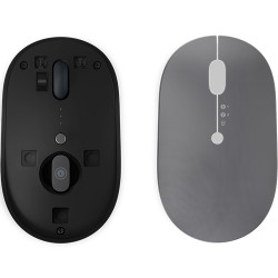 Lenovo Go Multi-Device souris Bureau Ambidextre RF sans fil + Bluetooth Optique 2400 DPI