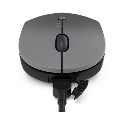 Lenovo Go Multi-Device souris Bureau Ambidextre RF sans fil + Bluetooth Optique 2400 DPI