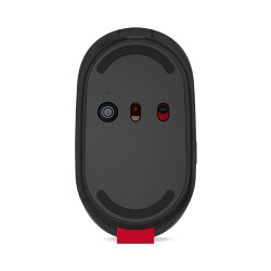 Lenovo Go Multi-Device souris Bureau Ambidextre RF sans fil + Bluetooth Optique 2400 DPI