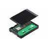 QNAP QDA-UMP4 Boîtier de disques de stockage Enceinte ssd Noir 2.5"