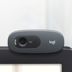 Logitech 960-001063 webcam 3 MP 1280 x 720 pixels USB 2.0 Noir