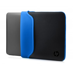 HP 35.56 cm (14") Neoprene Sleeve 35,6 cm (14") Housse Noir, Bleu