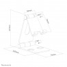 Neomounts DS10-160SL1 Support pour téléphone jusqu'à 7" - pliable - universel