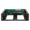 QNAP QDA-A2AR Boîtier de disques de stockage Boîtier disque dur/SSD Noir 2.5"