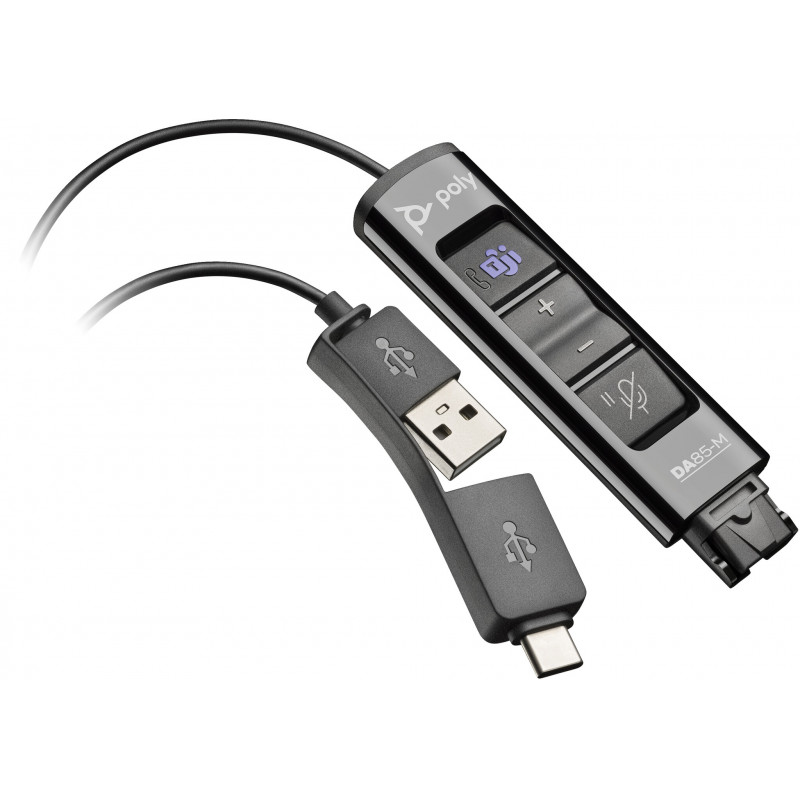 POLY Adaptateur USB vers QD DA85-M compatible TAA