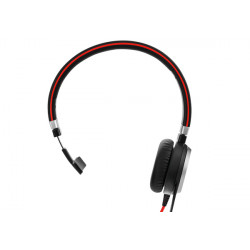 Jabra Evolve 40 Casque Avec fil Arceau Bureau/Centre d'appels USB Type-C Bluetooth Noir