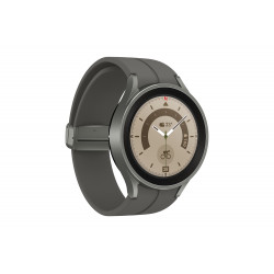 Samsung Galaxy Watch5 Pro 3,56 cm (1.4") OLED 45 mm Numérique 450 x 450 pixels Écran tactile Titane Wifi GPS (satellite)