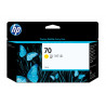 HP 70 cartouche d'encre DesignJet jaune, 130 ml