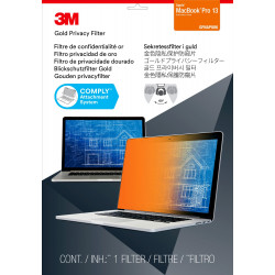 3M Filtre de confidentialité or pour Apple® MacBook Pro® 13 pouces (modèle 2016 ou plus récent)