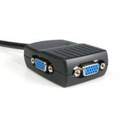 StarTech.com Câble répartiteur vidéo VGA alimenté par USB - 1x VGA (Mâle) vers 2x VGA (Femelle) - Noir