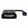 StarTech.com Adaptateur USB 3.0 vers DVI - Adaptateur Vidéo Double Écran/Multi-Écrans de Carte Graphique /Vidéo Externe USB