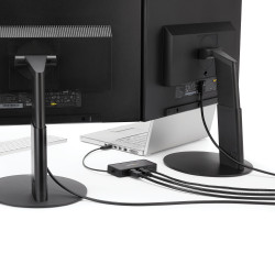 StarTech.com Mini Dock USB 3.0 - Station d'Acceuil USB-A Double Écran avec Vidéo DisplayPort 4K 60Hz & Gigabit Ethernet - Câ
