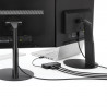 StarTech.com Mini Dock USB 3.0 - Station d'Acceuil USB-A Double Écran avec Vidéo DisplayPort 4K 60Hz & Gigabit Ethernet - Câ