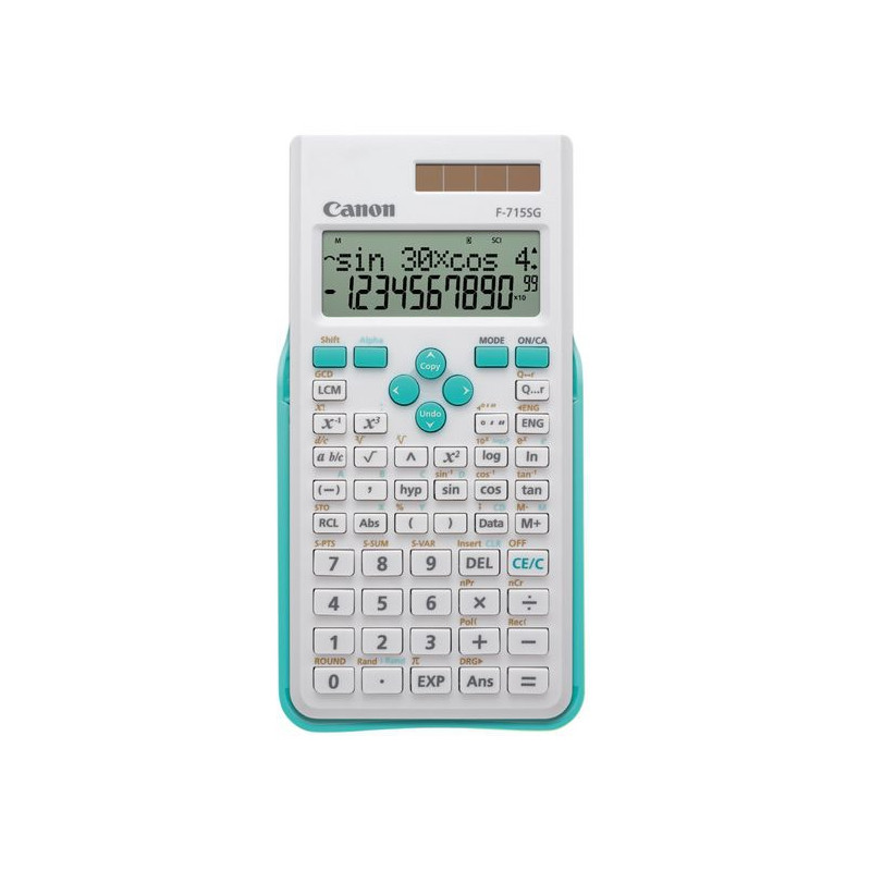 Canon F-715SG calculatrice Bureau Calculatrice scientifique Bleu, Blanc