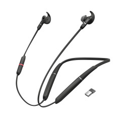 Jabra Evolve 65e Casque Sans fil Minerve Bureau/Centre d'appels Micro-USB Bluetooth Noir