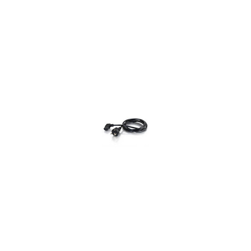 C2G 2m 90° Power Cord Noir
